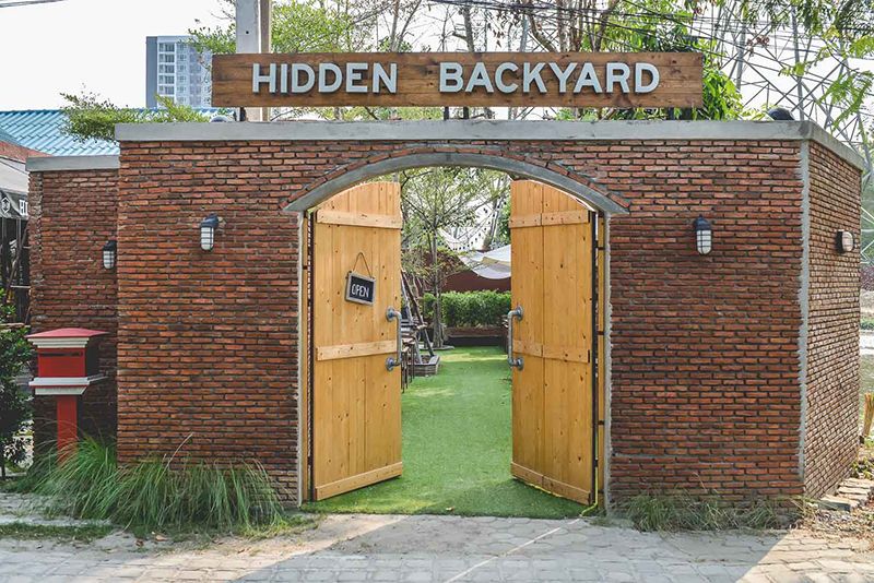 มาดื่มดริ๊งก์ดี ๆ ในสวนหลังบ้านกันที่ร้าน Hidden Backyard