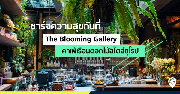 ชาร์จความสุขกันที่ The Blooming Gallery คาเฟ่เรือนดอกไม้สไตล์ยุโรป