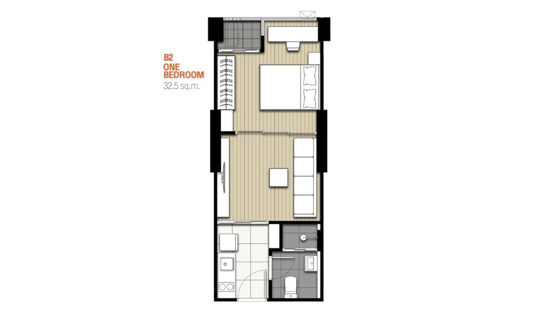 B2 One Bedroom