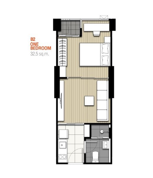 B2 One Bedroom